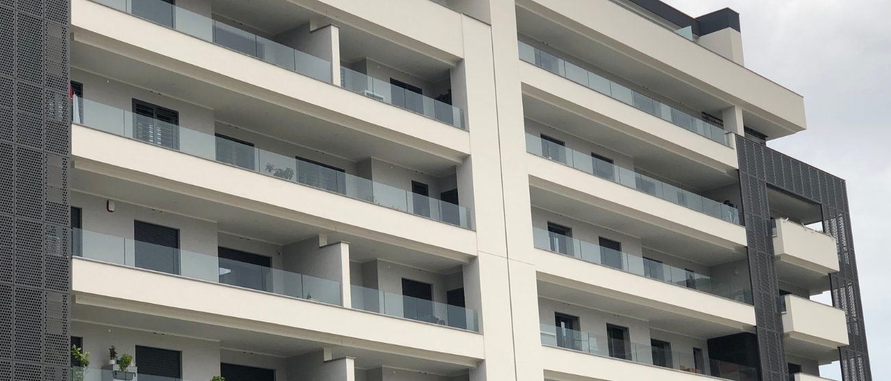 Parapetti in vetro 2kN m o 3kN m